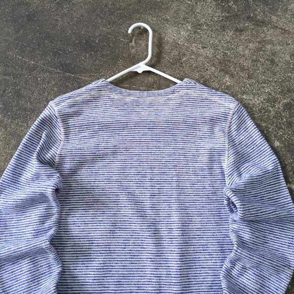 Levi's Made & Crafted Sweater Womens 1 Gray Blue Safari Heavy Knit Long Sleeve - Picture 4 of 11